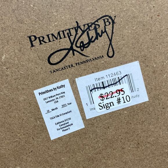 Fiddle Leaf Fig Art Primitive By Kathy Wood Sign Plant Care Guide Frame 10/21 PA - Picture 6 of 10